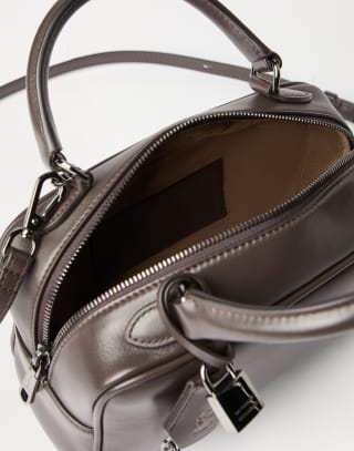 Nappa Boston Explorer bag Rust Brown Woman - Brunello Cucinelli