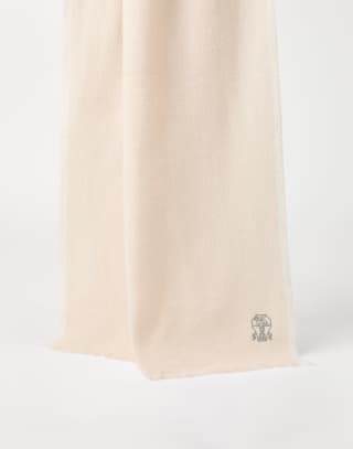 Cashmere scarf Buff Man - Brunello Cucinelli