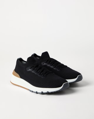 Knit runners Black Man - Brunello Cucinelli