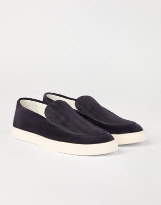 Suede loafers Night Man - Brunello Cucinelli