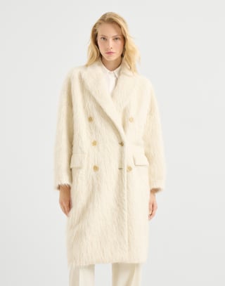 Alpaca coat Panama Woman - Brunello Cucinelli