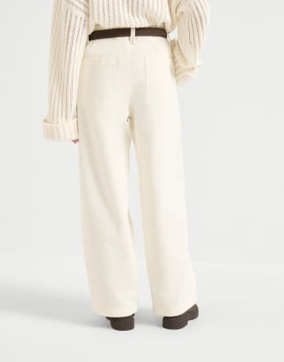 Utility track trousers Panama Woman - Brunello Cucinelli