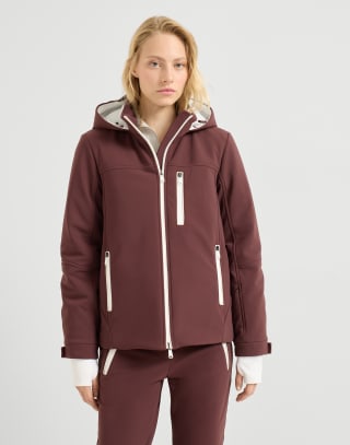 Mountain-Jacke Amarant Damen - Brunello Cucinelli