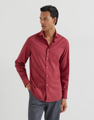 Muslin shirt Cherry Man - Brunello Cucinelli
