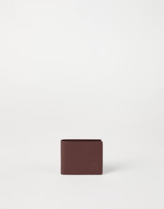 小牛皮钱包 棕色 男款 - Brunello Cucinelli