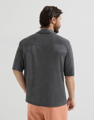 Jersey shirt Medium Grey Man - Brunello Cucinelli