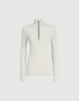 Virgin wool and cashmere sweater Pearl Woman - Brunello Cucinelli