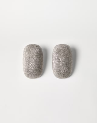 Silver shimmer earrings Silver Woman - Brunello Cucinelli