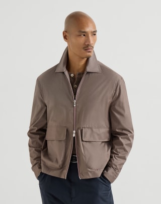 Blouson non doublé Noisette Homme - Brunello Cucinelli