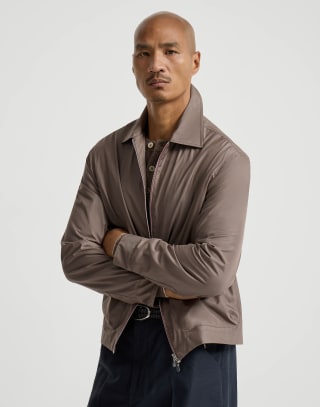 Blouson non doublé Noisette Homme - Brunello Cucinelli