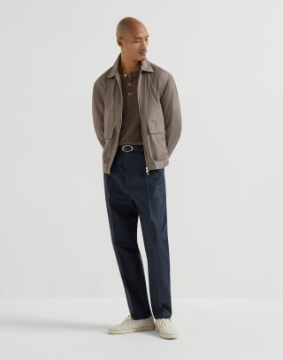 Blouson non doublé Noisette Homme - Brunello Cucinelli