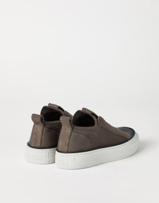 Slip-on sneakers Cocoa Woman - Brunello Cucinelli