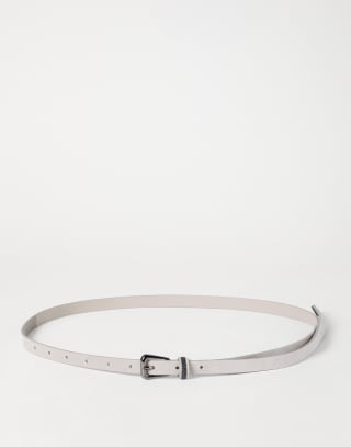 Ceinture en daim Beige Clair Femme - Brunello Cucinelli