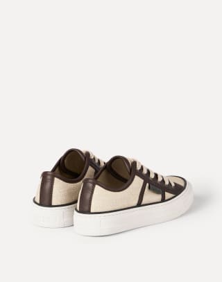 Sneakers en raphia technique Corde Femme - Brunello Cucinelli
