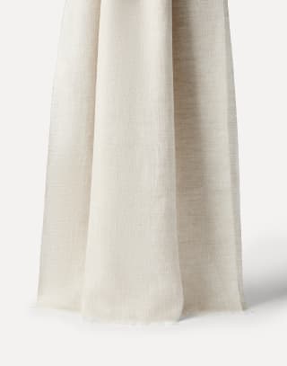 Écharpe en lin brillant Beige Femme - Brunello Cucinelli