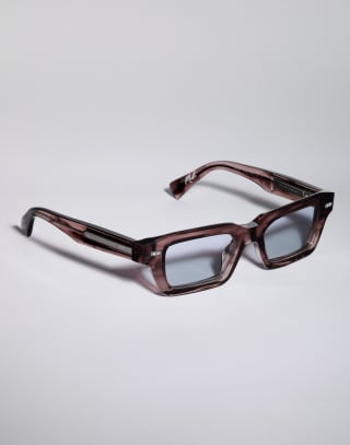 Gafas de sol Marla de acetato Púrpura Brumoso Gafas - Brunello Cucinelli