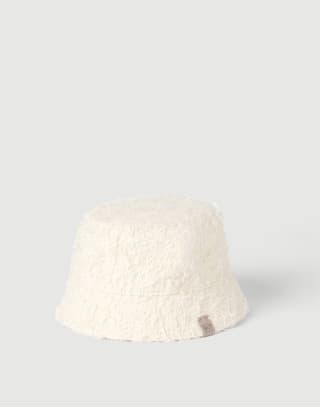 Bucket hat Ecru Woman - Brunello Cucinelli