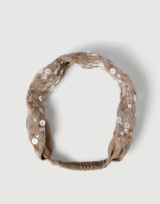 Dazzling mirage headband Rope Woman - Brunello Cucinelli