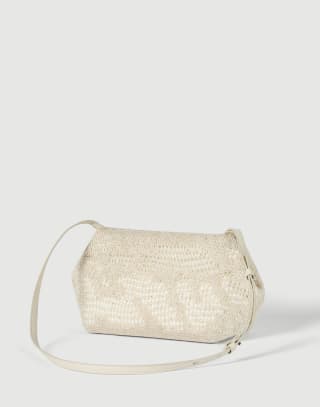 Dazzling water lilies pouch bag Panama Woman - Brunello Cucinelli