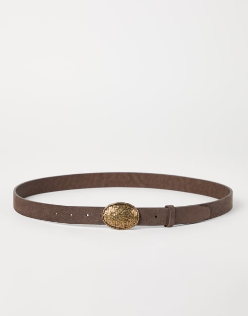 Leather belts for men | Brunello Cucinelli