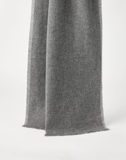 BRUNELLO CUCINELLI 大判 ストール シルク リネン カシミヤ混 BRUNELLO CUCINELLI 大判 ストール シルク リネン カシミヤ混