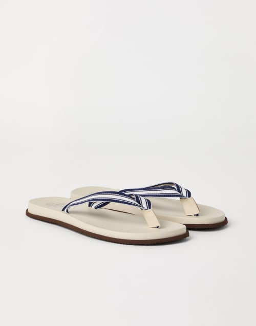 極上リゾート【Brunero Cucinelli】夏の格上げ スエードスライド 極上リゾート【Brunero Cucinelli】夏の格上げ スエードスライド