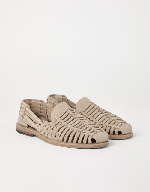 ブルネロクチネリ Brunello Cucinelli Raffia Slippers Brunello Cucinelli Raffia slippers Brunello Cucinelli