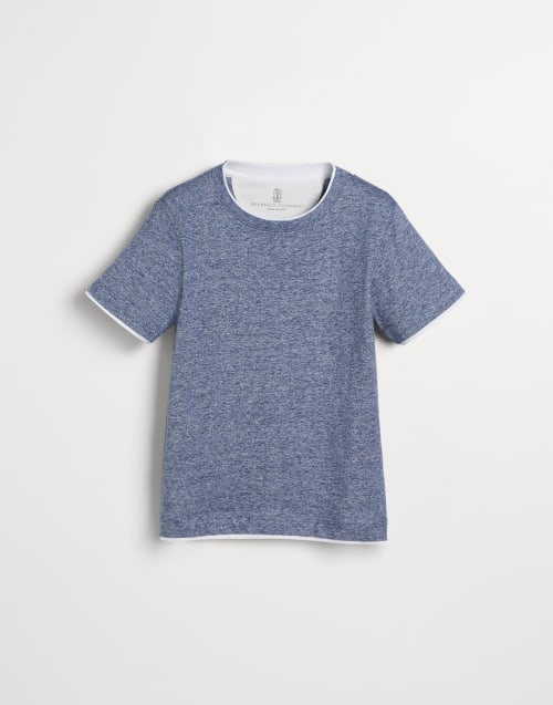 Luxury t-shirts and shirts for boys | Brunello Cucinelli