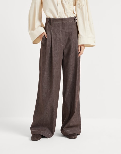 Women's jeans - Designer denim collection | Brunello Cucinelli Women's jeans - Designer denim collection | Brunello Cucinelli