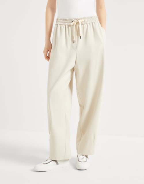 Track trousers Buff Woman - Brunello Cucinelli