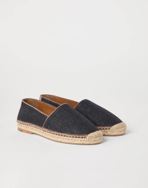 【NEW】BRUNELLO CUCINELLI / リネン混紡 レース エスパドリーユ NEW】BRUNELLO CUCINELLI / リネン混紡 レース エスパドリーユ