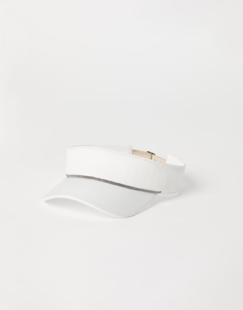 ハット BRUNELLO CUCINELLI Woman Hat White MCAP9A021P CKU02 Women's hats: beanies, fedoras, baseball caps | Brunello