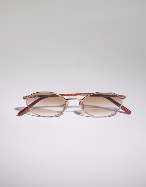 Titanium sunglasses Rose Gold Eyewear - Brunello Cucinelli
