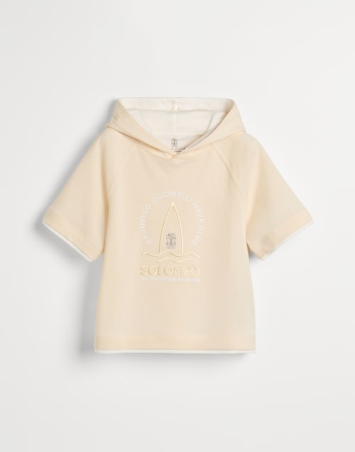 BRUNELLO CUCINELLIキッズ　 オレンジブルゾン１０Ｙ BRUNELLO CUCINELLIキッズ オレンジブルゾン10Y