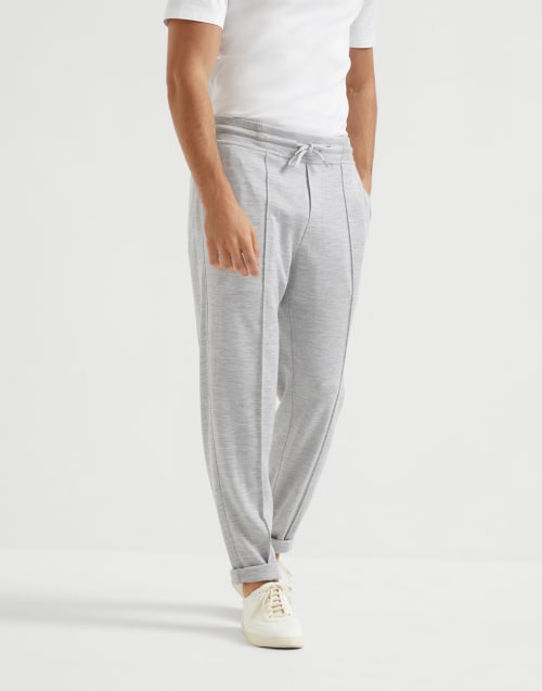関税送料込☆【BRUNELLO CUCINELLI】ロゴスウェットシャツ ボーイズ 向け スカイブルー ニット Tシャツ | Brunello Cucinelli