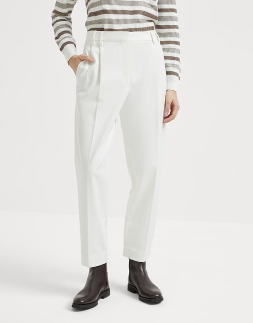 Pantalone Slouchy Panama Donna - Brunello Cucinelli