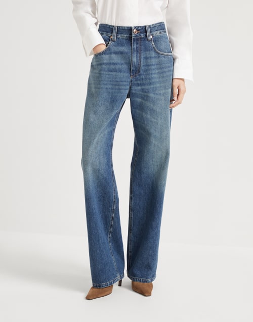 Women's jeans - Designer denim collection | Brunello Cucinelli Women's jeans - Designer denim collection | Brunello Cucinelli