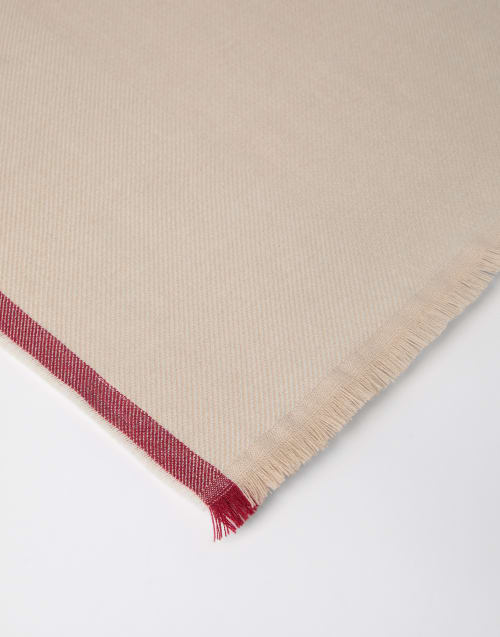 Bufanda Beige Claro Hombre - Brunello Cucinelli