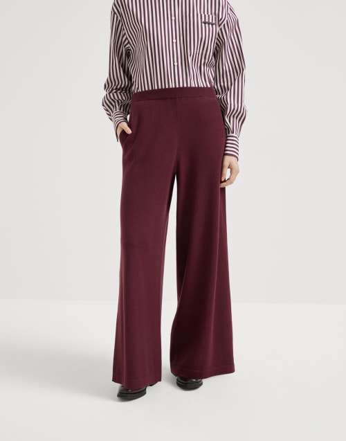 ⭐️美品　BRUNELLO CUCINELLI☆カシミヤパンツ⭐️ レディースパンツ、エレガントでカジュアルなモデル | Brunello