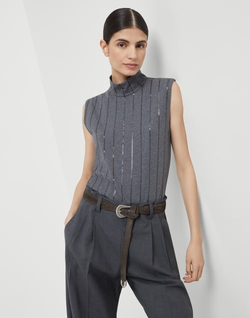 Women's tops, t-shirts and polos | Brunello Cucinelli Women's tops, t-shirts and polos | Brunello Cucinelli