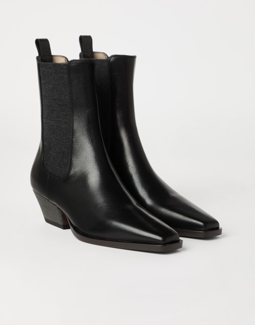 【ブルネロクチネリ】 HEEL ANKLE BOOTS ブーツ レディース シューズ - ブーツ＆サンダル | Brunello Cucinelli