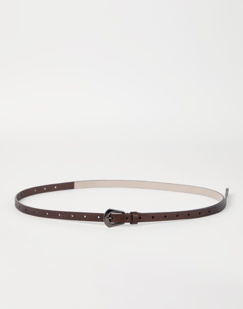 BRUNELLO CUCINELLI  ウエストアクセントベルト BRUNELLO CUCINELLI Belted bead-embellished organza-trimmed