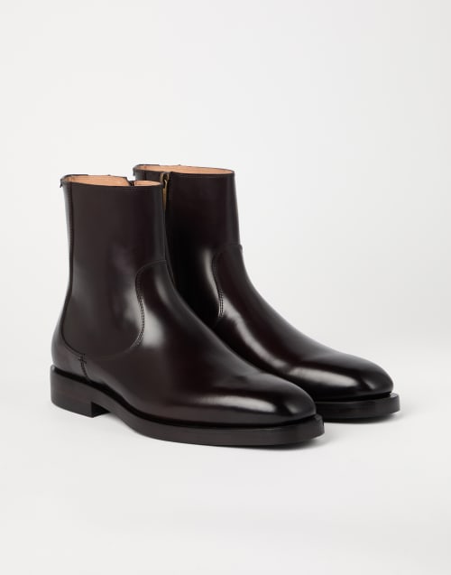 メンズ レザーブーツ | Brunello Cucinelli