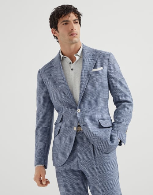 Deconstructed Cavallo blazer Denim Man - Brunello Cucinelli