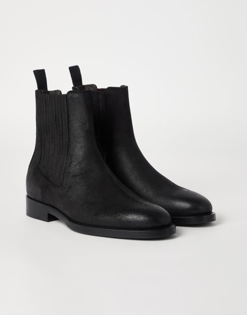 メンズ レザーブーツ | Brunello Cucinelli