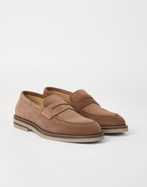 BRUNELLO CUCINELLI LOAFERS ローファー Men's brogue and penny loafers | Brunello Cucinelli