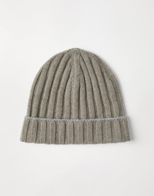 ニットキャップ・ビーニー BRUNELLO CUCINELLI FW25 'Diamante' cap (M32373999 CJ077) レディース帽子 | Brunello Cucinelli