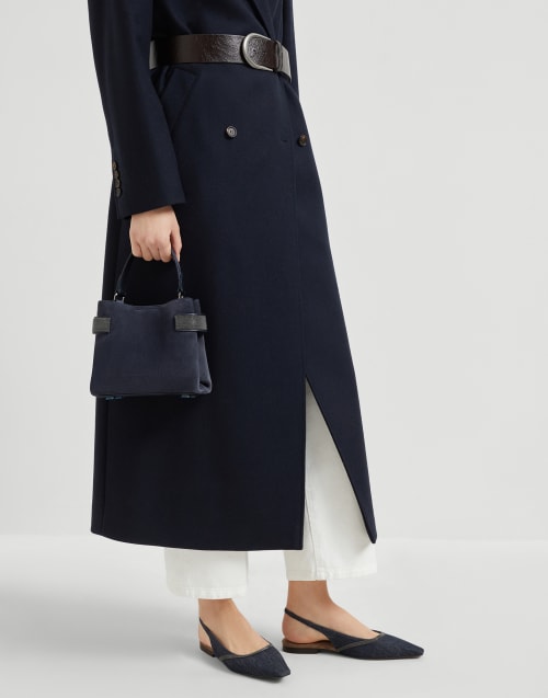 Small Top-Handle Essence bag Night Woman - Brunello Cucinelli