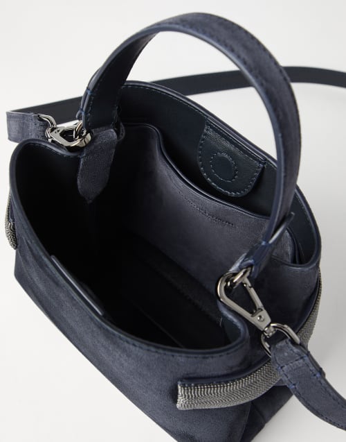 Small Top-Handle Essence bag Night Woman - Brunello Cucinelli