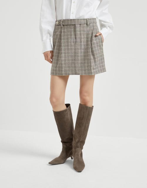 Women's elegant and casual skirts | Brunello Cucinelli Women's elegant and casual skirts | Brunello Cucinelli